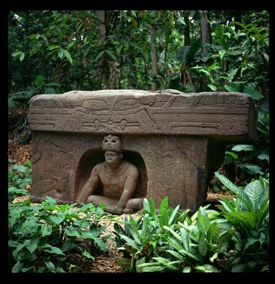 Altar 4, Pre-Classic Period by Olmec